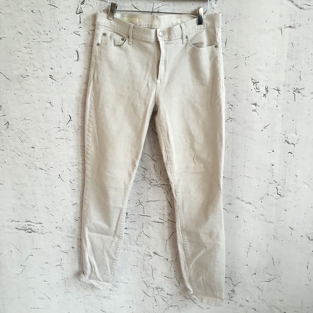 GAP TRUE SKINNY LIGHT PINK JEANS 29 R